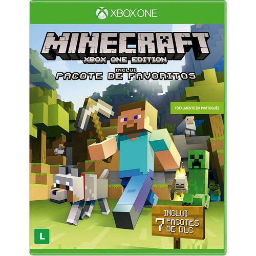 Minecraft Xbox One Edition + Pacote de Favoritos - Xbox One é bom? Vale a pena?