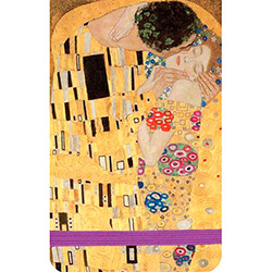 Mini Caderneta Galison Books Gusvat Klimt - o Beijo é bom? Vale a pena?