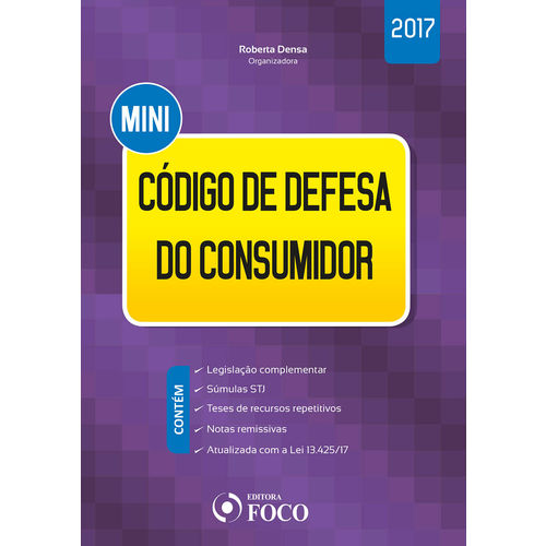 Mini Código de Defesa do Consumidor - 1ª Edição 2017 - Densa é bom? Vale a pena?