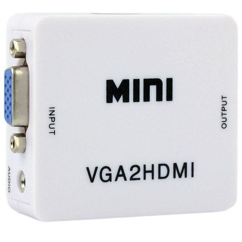 Mini Conversor Adaptador Vga para Hdmi com Áudio 1080p é bom? Vale a pena?