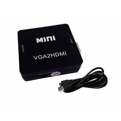Mini Conversor VGA P/ HDMI C/ Entrada Áudio P2 - Elmini para DVD, TV, NOTEBOOK, PC, VÍDEO GAME, DVR é bom? Vale a pena?