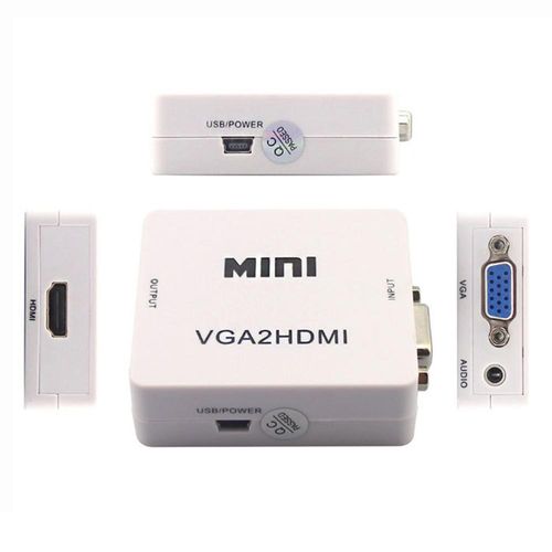 Mini Conversor Vga P/ Hdmi C/ Entrada Áudio P2 - Elmini para Dvd, Tv, Notebook, Pc, Vídeo Game, Dvr é bom? Vale a pena?