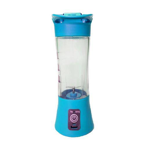 Mini Liquidificador Portátil Shake Juice Cup + Cabo USB - Azul é bom? Vale a pena?
