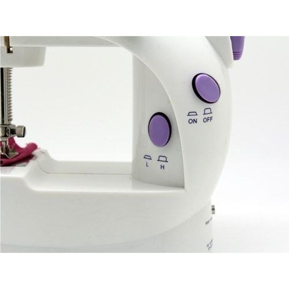 Mini Máquina De Costura Portátil C/ Luz + Pedal + Bobinas - Oksn é bom? Vale a pena?