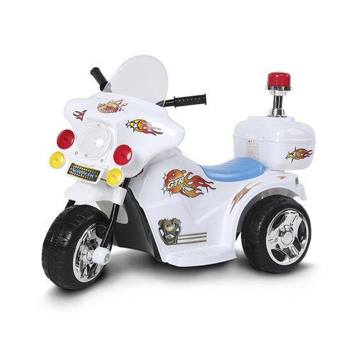 Mini Moto Eletrica Infantil Policia 6v 18w Branca Bw006br Importway é bom? Vale a pena?