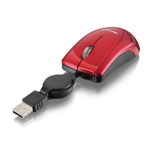 Mini Mouse Retratil Usb Notebook Computador Vermelho é bom? Vale a pena?