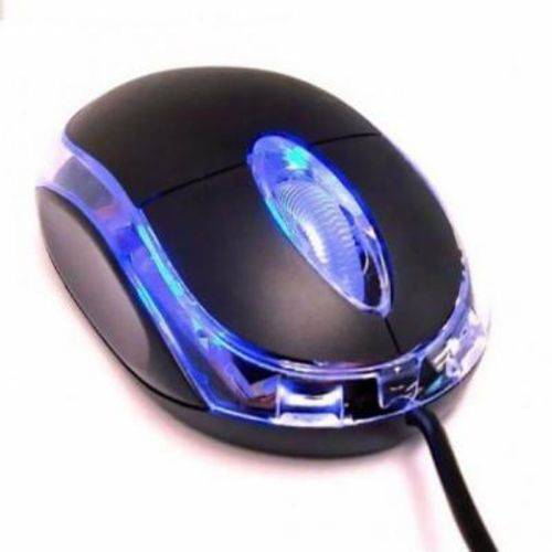 Mini Mouse USB 1000dpi Optico Led Azul com Scroll Exbom Ms-10 Preto é bom? Vale a pena?