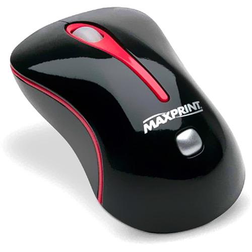 Mini Mouse Óptico USB Preto/Vermelho - Maxprint é bom? Vale a pena?