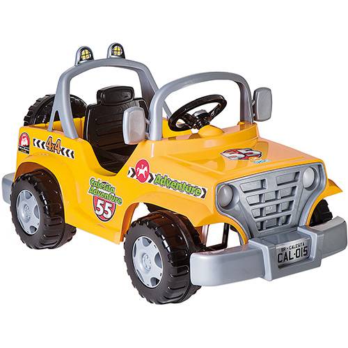 Mini Veículo Infantil Carro Adventure 4x4 Amarelo - Calesita é bom? Vale a pena?