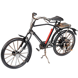 Miniatura Bicicleta Decorativo Dr0116 Prata - BTC é bom? Vale a pena?