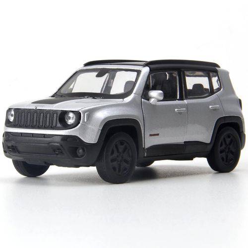 Miniatura em Metal - 1:34 - Jeep Renegade Trailhawk - Prata é bom? Vale a pena?
