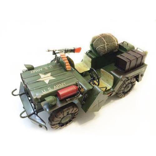 Miniatura Jeep de Ferro 2 Guerra Americano Fundido (Cj-006) é bom? Vale a pena?