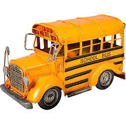 Miniatura Ônibus Escolar Decorativo Dr0120 Amarelo - BTC é bom? Vale a pena?