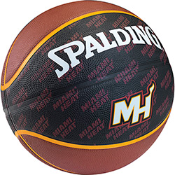 Minibola de Basquete Spalding 13 NBA Team Heat Sz 3 Unica Uni é bom? Vale a pena?
