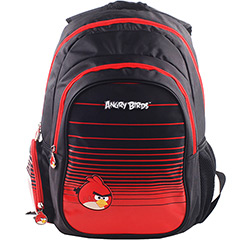 Mochila de Costa C/Porta Notebook Angry Birds Preto e Vermelho - Santino é bom? Vale a pena?