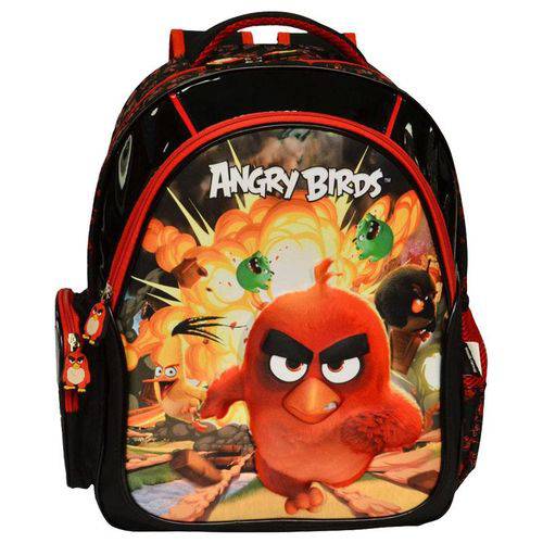 Mochila Escolar Angry Birds ABM800501 – Santino é bom? Vale a pena?