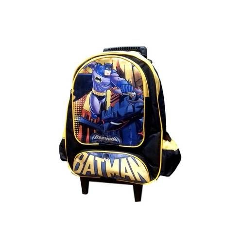 Mochila Escolar Infantil Batman com Rodinhas Tam G é bom? Vale a pena?