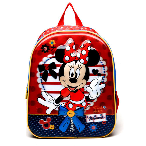 Mochila Escolar Infantil Média de Costas Minnie Mouse 3D Disney 18x - Sestini é bom? Vale a pena?