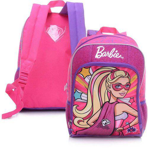 Mochila de Costas Infantil Sestini Super Princesa G 16y Pink Barbie é bom? Vale a pena?