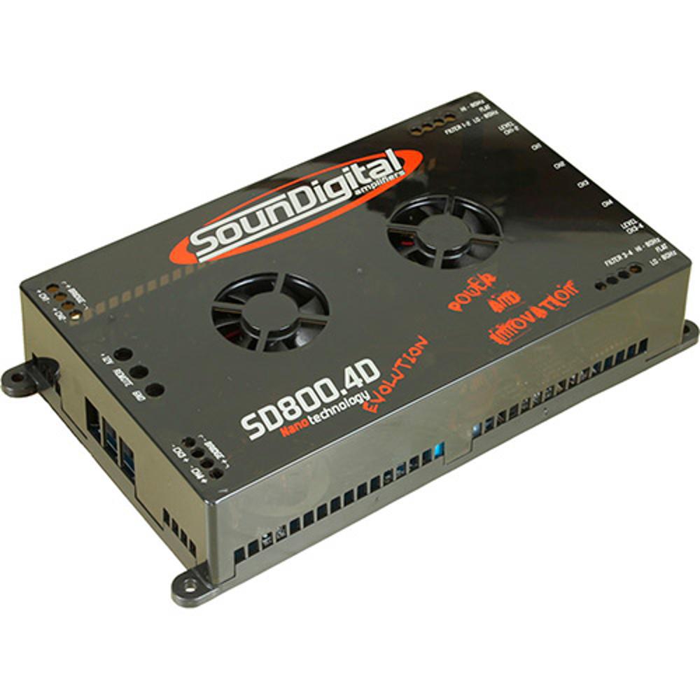 Módulo Amplificador Digital Soundigital Sd800.4d Canais Evolution - 1000 Watts Rms é bom? Vale a pena?