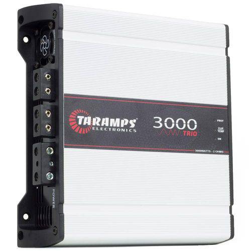 Módulo Amplificador Digital Taramps 3000 Trio - 1 Canal com 2 Vias - 3000 Watts RMS - 2 Ohms é bom? Vale a pena?