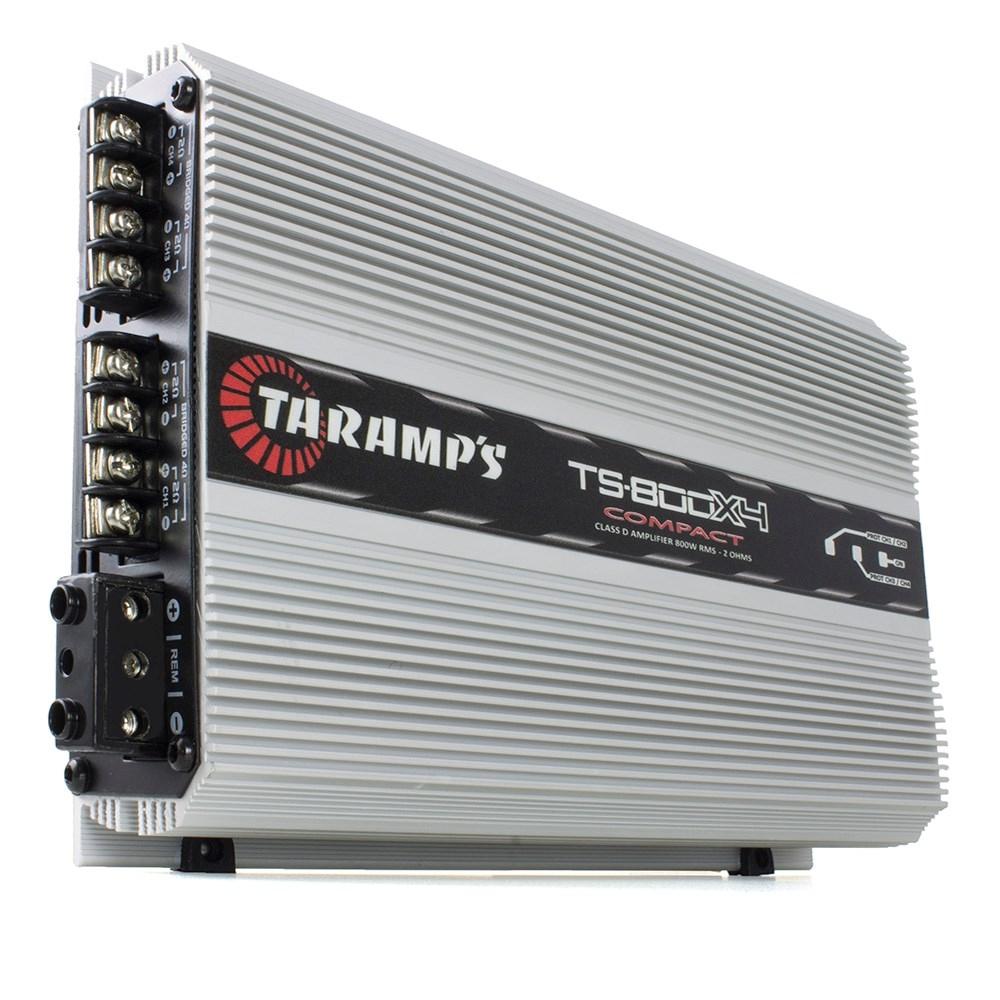Módulo Amplificador Digital Taramps Ts-800x4 Compact - 4 Canais - 960 Watts Rms é bom? Vale a pena?