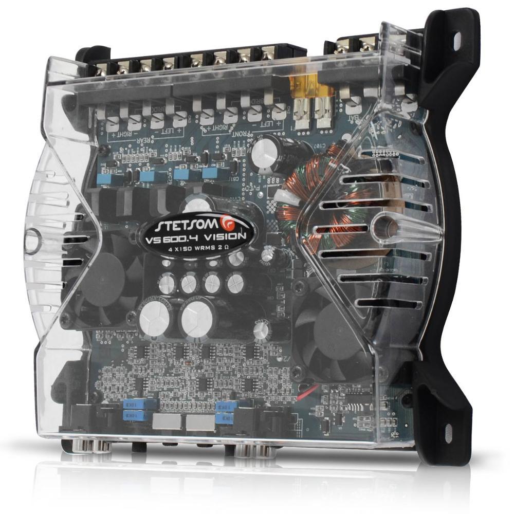Módulo Amplificador Stetsom Vision Vs600.4, Digital, 4x 150w Rms é bom? Vale a pena?