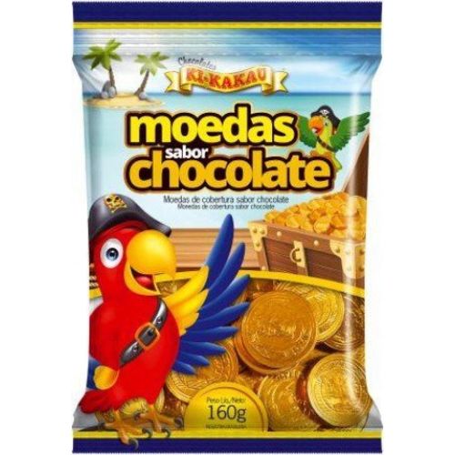 Moedas Douradas de Chocolate - 3 Cm Cada - Embalagem com 160 Gramas - Aproximadamente 50 Unidades - Catelândia é bom? Vale a pena?