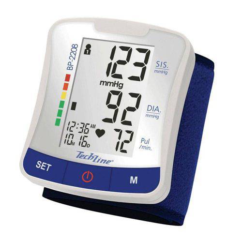 Monitor de Pressão Arterial de Pulso Techline Bp-2208 é bom? Vale a pena?