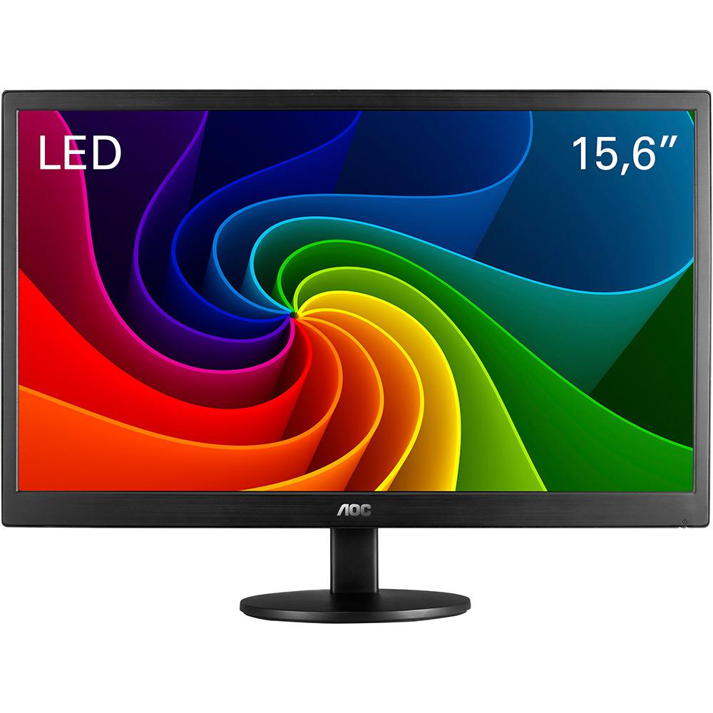 Monitor LED 15.6" AOC E1670SWU HD é bom? Vale a pena?