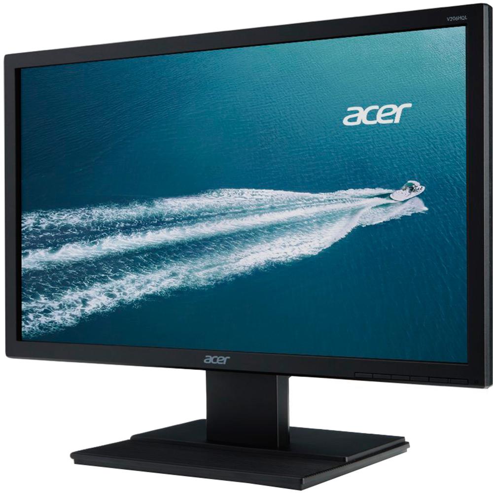 Monitor LED 19.5" Acer V206HQL HD VGA - Preto é bom? Vale a pena?
