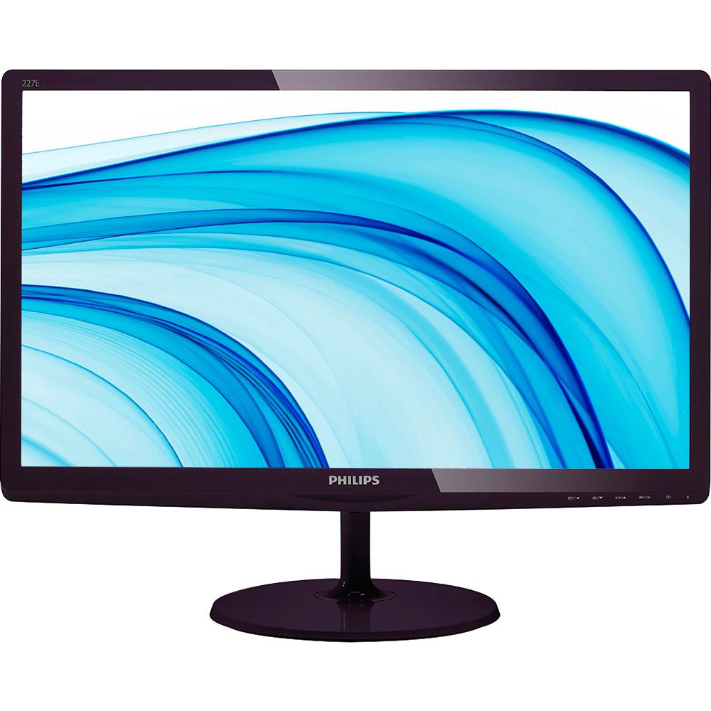 Monitor LED 21,5" Widescreen SoftBlue WVA Philips 227E6EDSD Full HD é bom? Vale a pena?