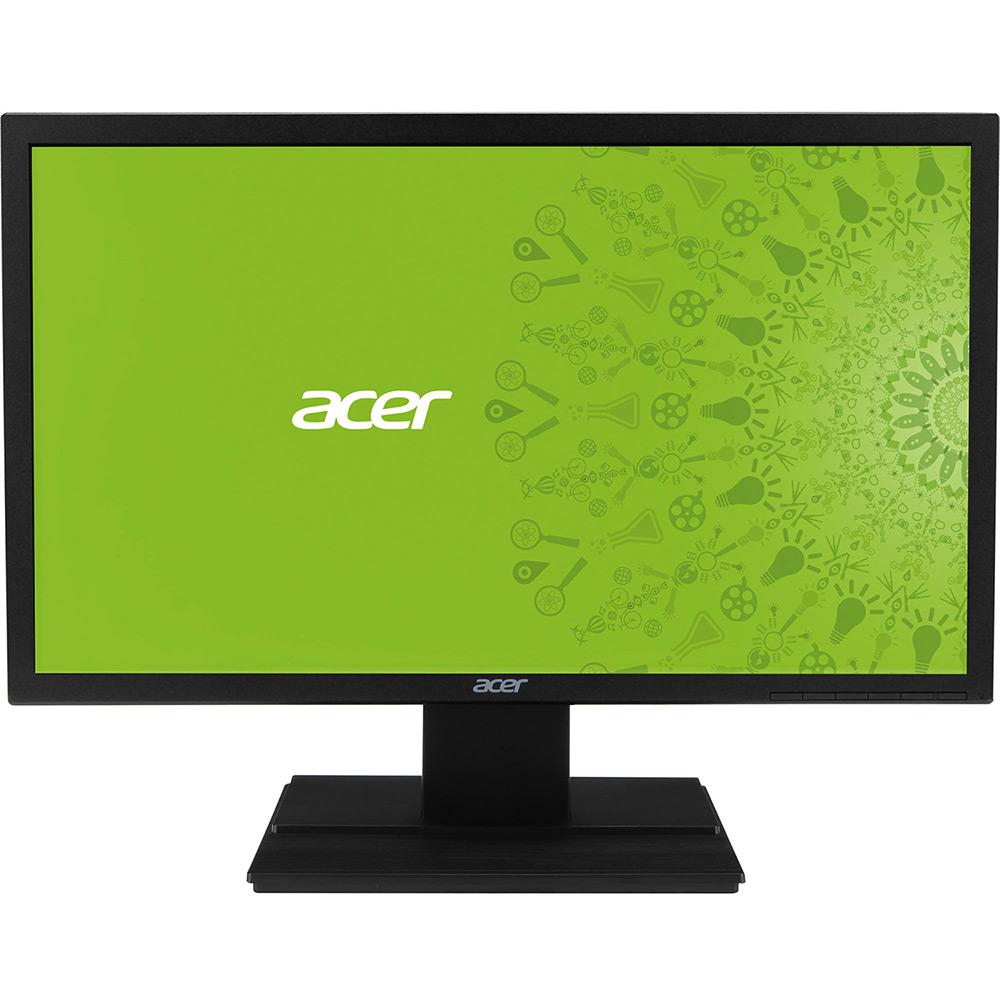 Monitor LED 24" Acer V246HL Full HD HDMI VGA DVI - Preto é bom? Vale a pena?