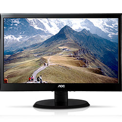 Monitor LED AOC E2250Swn - Tela de 21,5" Widescreen - Preto é bom? Vale a pena?