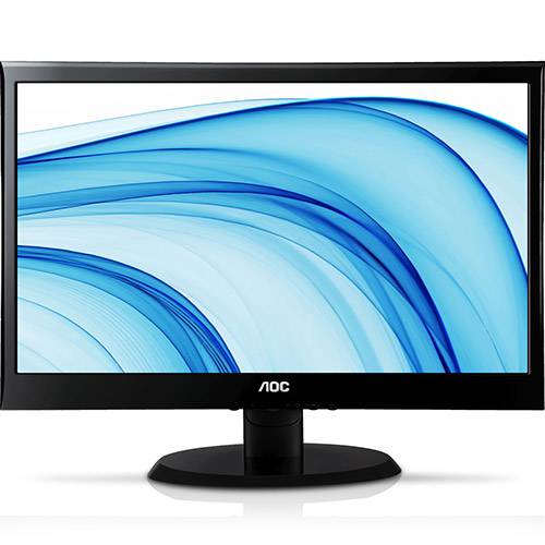 Monitor LED AOC E950Swn - Tela de 18,5" Widescreen - Preto é bom? Vale a pena?