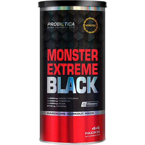 Monster Extreme Black - 44 packs - Probiótica é bom? Vale a pena?