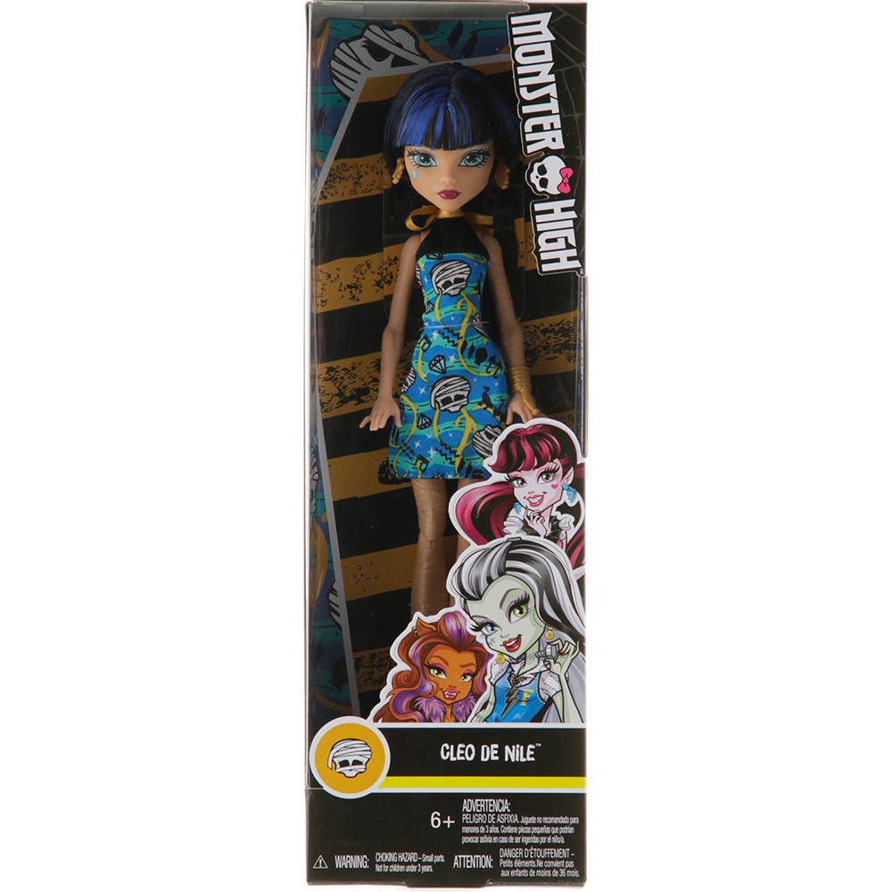 Monster High Boneca Básica Cleo de Nile - Mattel é bom? Vale a pena?