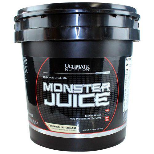 Monster Juice (4,54kg) - Ultimate Nutrition é bom? Vale a pena?
