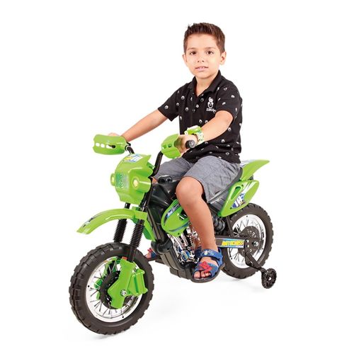 Moto Eletrica Infantil Moto Cross Verde Homeplay é bom? Vale a pena?