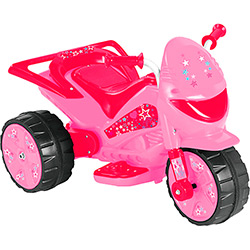 Moto Elétrica Infantil TR1002SB Pink Star Rosa 2,5km/h - Brink+ é bom? Vale a pena?