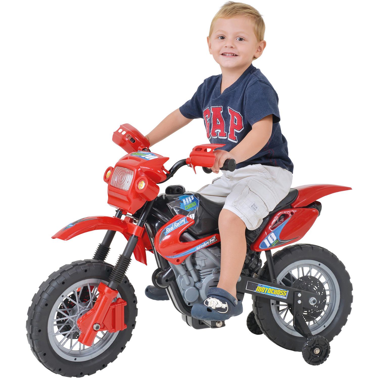 Moto Elétrica Infantil 6V Motocross Vermelha Homeplay é bom? Vale a pena?