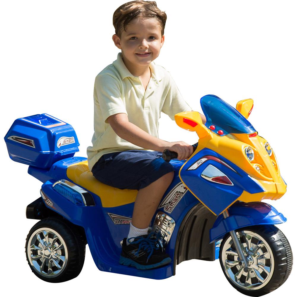Moto Elétrica Infantil OM1858B Max Speed Azul 12V - brink+ é bom? Vale a pena?