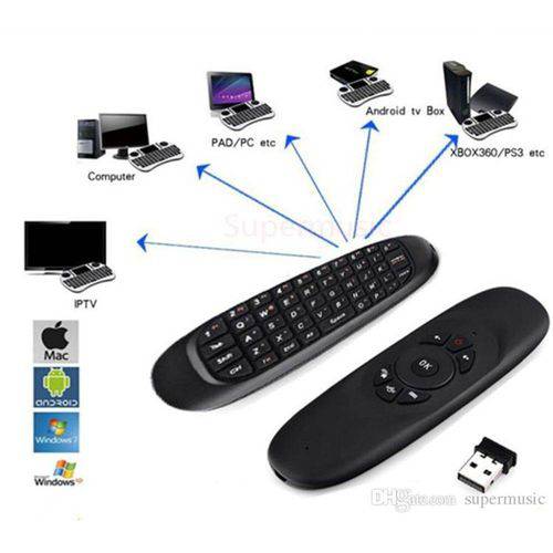 Mouse Air Mouse para Smart Tv/monitor/pc Sensor de Movimento C120 é bom? Vale a pena?
