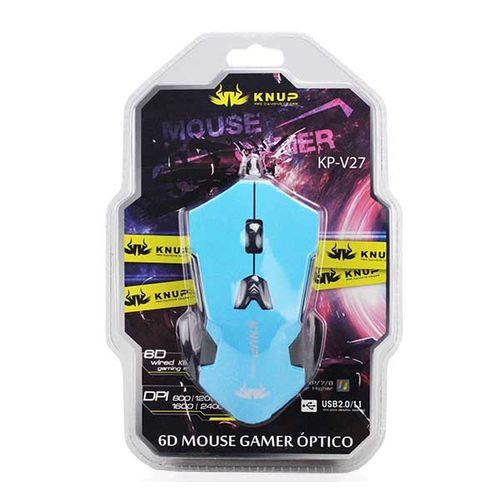 Mouse Gamer Color com Fio para Computador - KP-V27 é bom? Vale a pena?