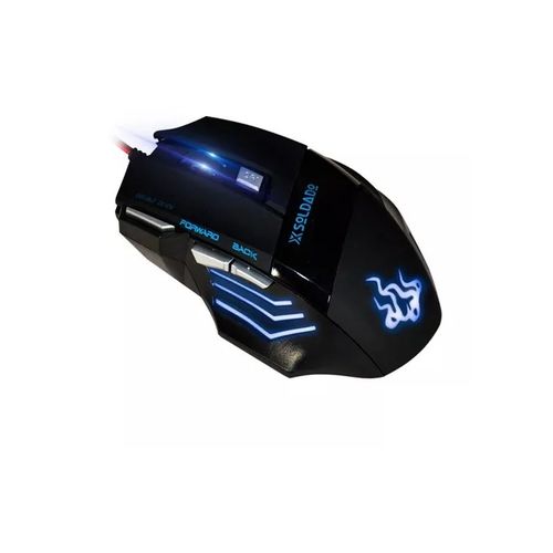 Mouse Gamer com Fio USB 7d Extreme Gm-700 Azul X-Soldado é bom? Vale a pena?