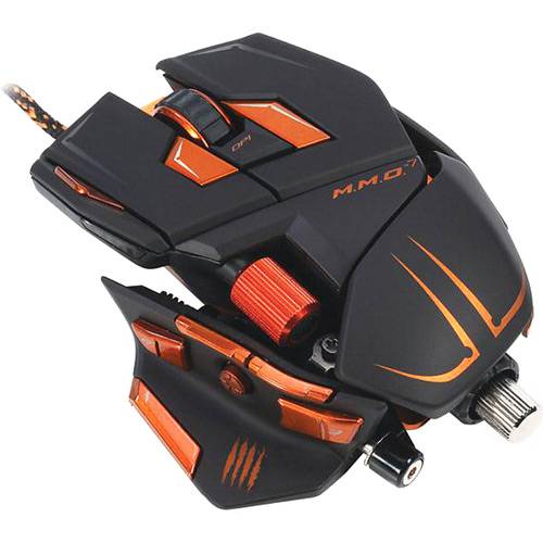 Mouse Gamer Cyborg MAD CATZ MMO 7 Black 5600 DPI é bom? Vale a pena?