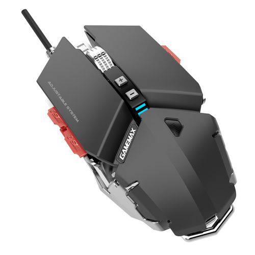 Mouse Gamer Gamemax GX9 Metal 4000dpi 10 Botoes Mecanico USB Preto é bom? Vale a pena?