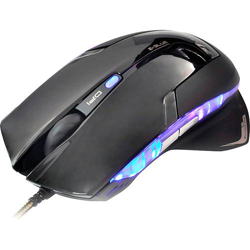Mouse Gamer Optico Usb 2400dpi Mazer Type-r Preto E-blue é bom? Vale a pena?