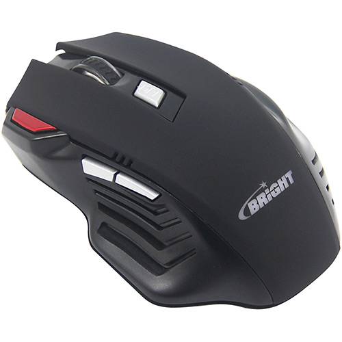 Mouse Gamer Pro 2400 DPI Preto - Bright é bom? Vale a pena?