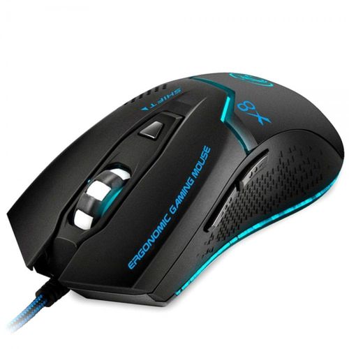 Mouse Gamer Profissional B-Max X8 Gaming (Preto) 6D / 3200DPI / E-sport é bom? Vale a pena?